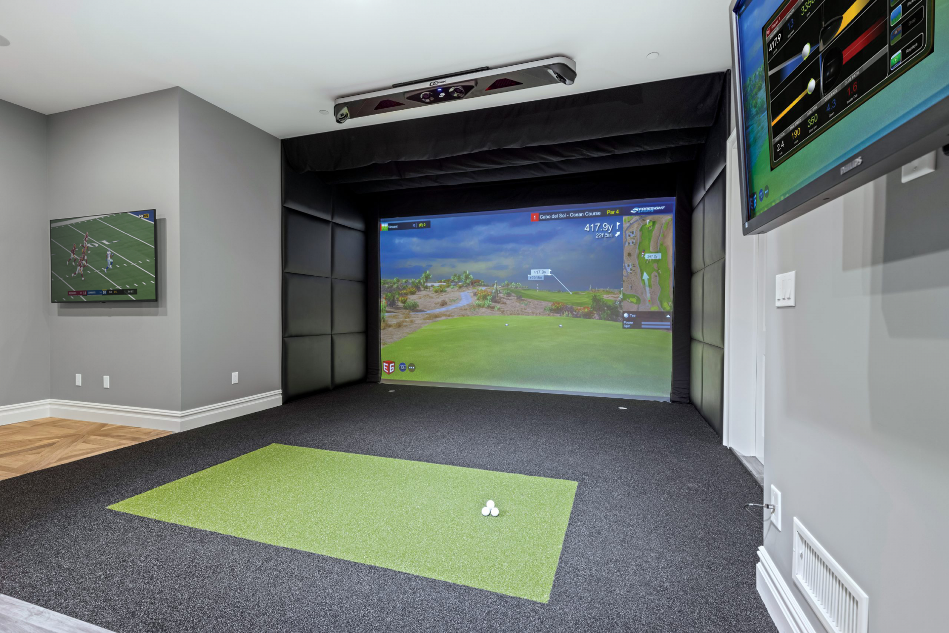 custom golf simulator