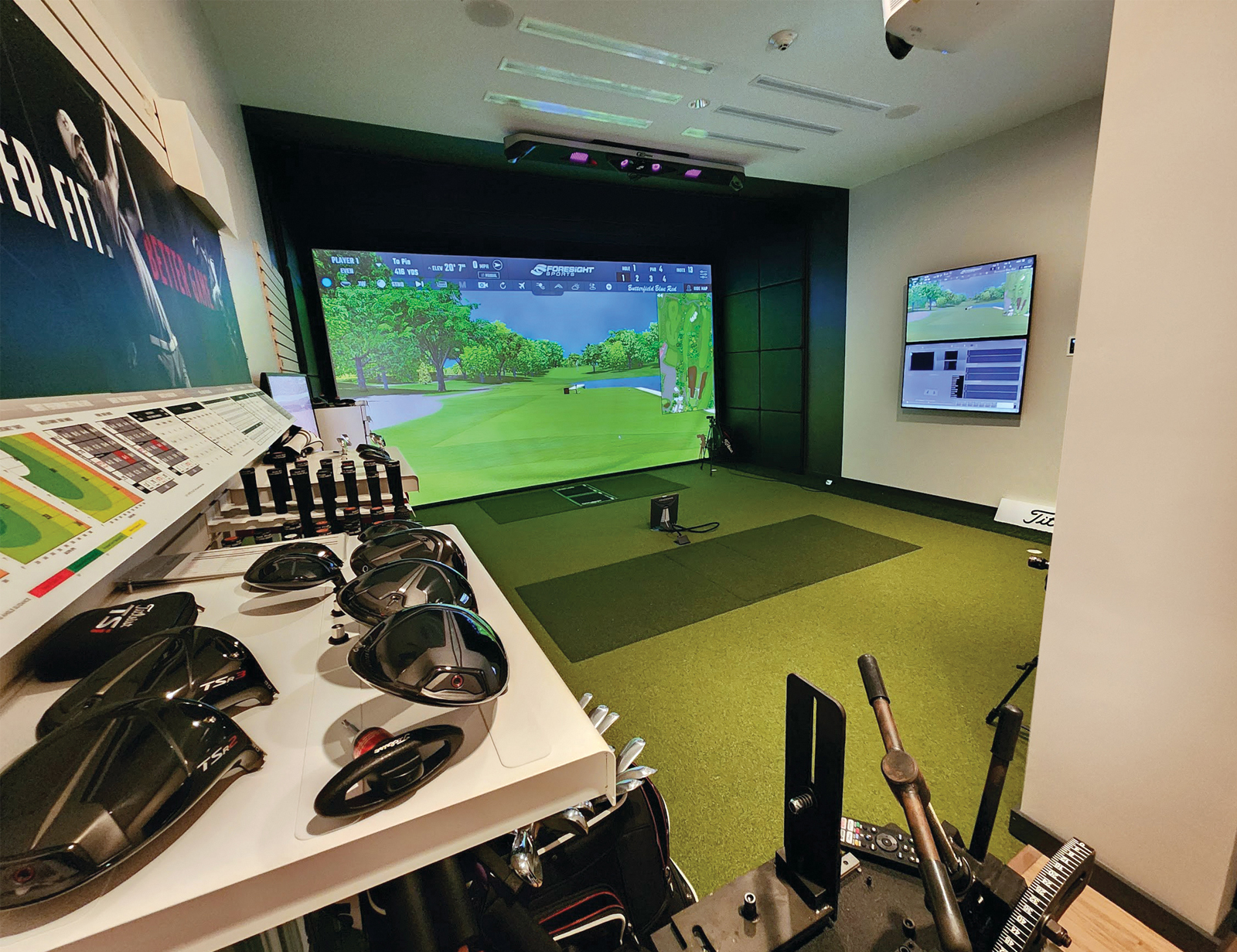 custom golf simulator